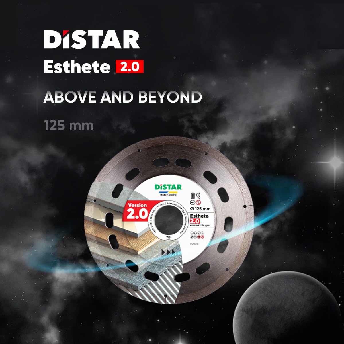 DISTAR Diamante 1A1R 125 x 22,23 Esthete 2.0