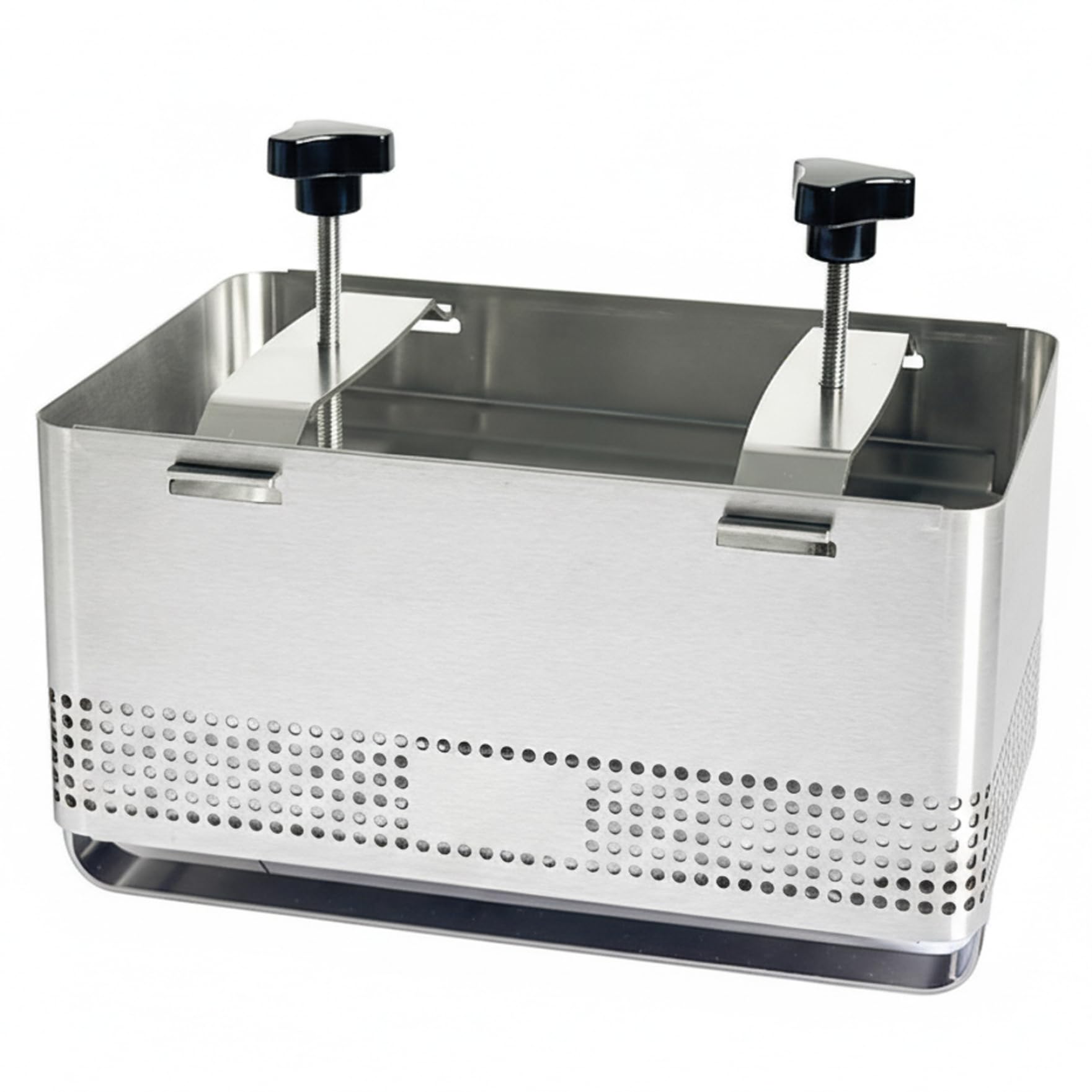 CAKEEYUM Stainless Steel Tofu Press Mold & Paneer Cheese Press Kit for Homemade Firm Yogurt Strainer Includes Drain Tray & Cloth - Size XL