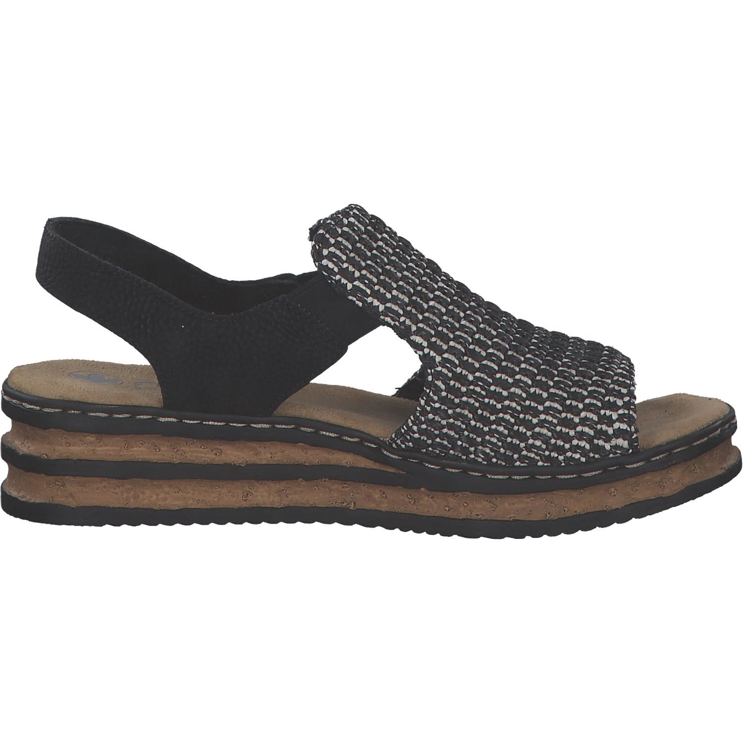 Rieker Rieker 62971 Sandales compensées Femme