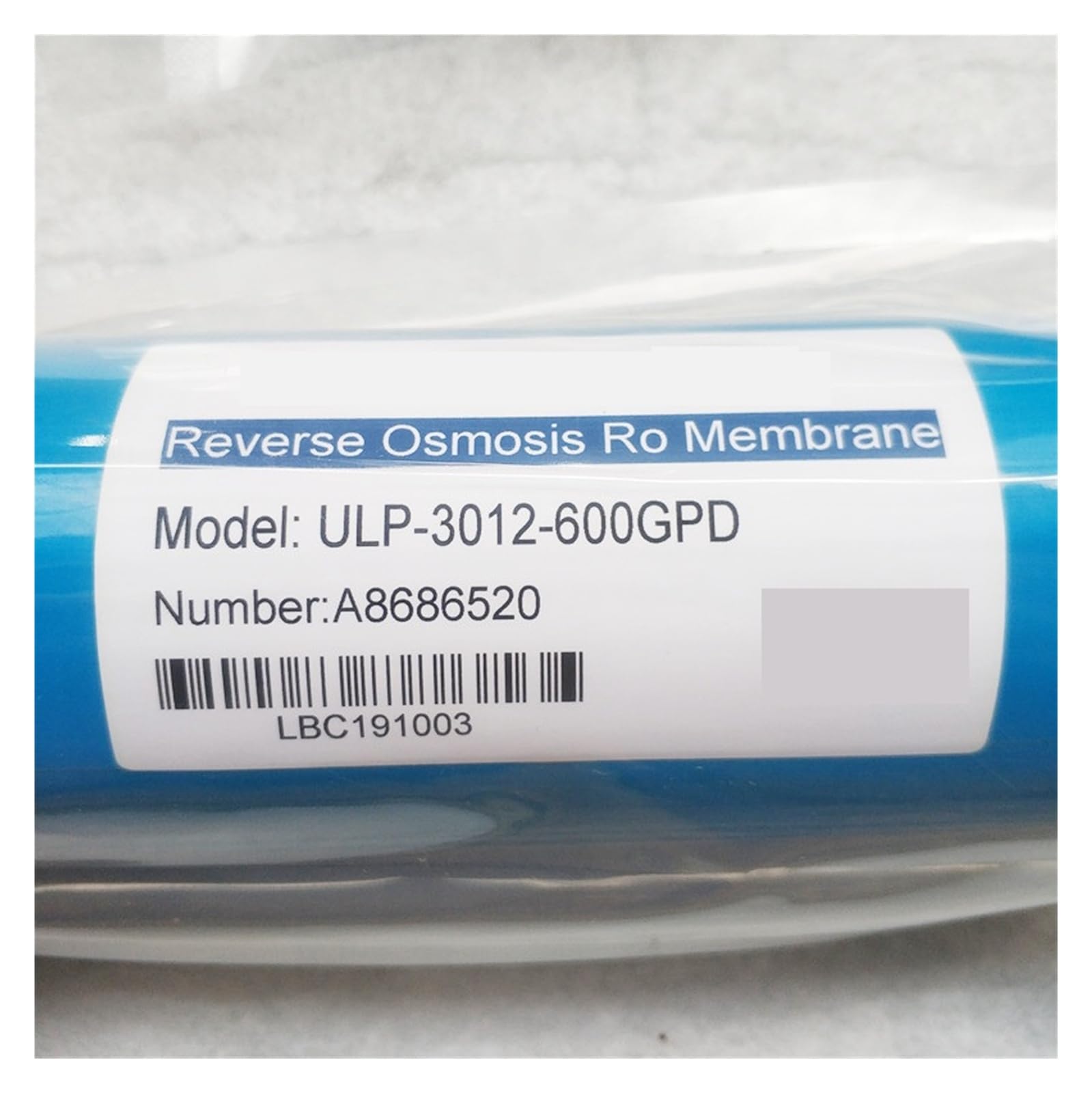 600GPD Filtr do wody odwróconej osmozy 3012-600 System filtrów membranowych Ro + obudowa 1/4 Szybkie linki Pod zlewem