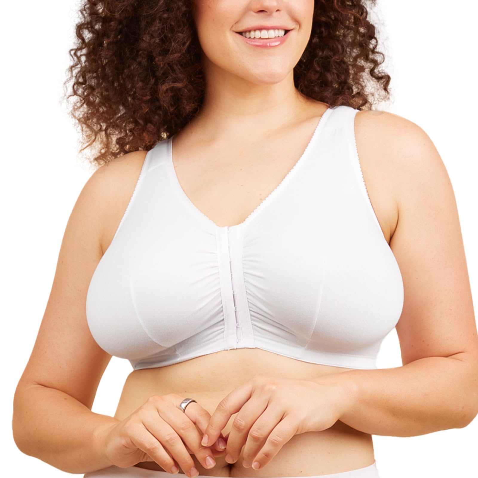 Leading Lady Front-Closure Cotton Bra