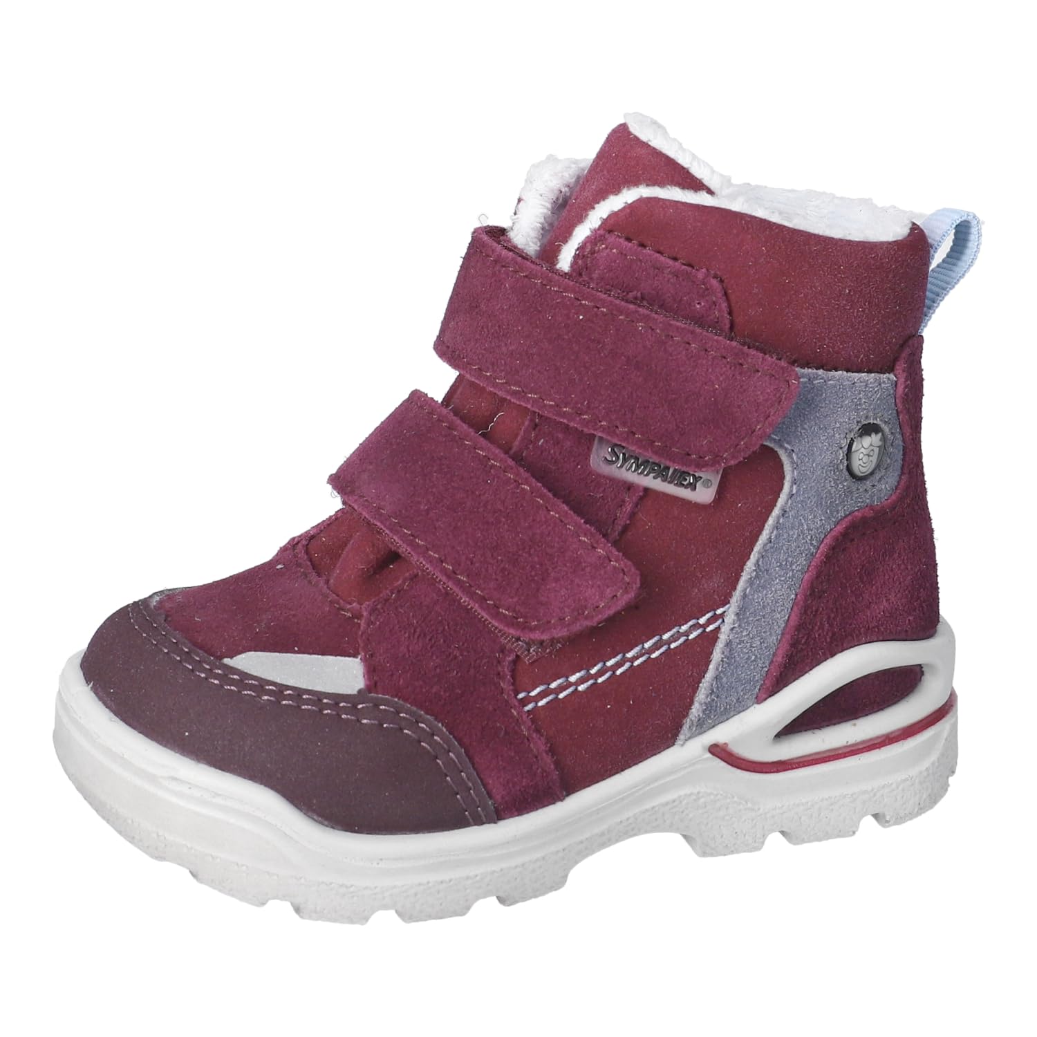 RICOSTA girl boots Janne,Width: Normal (WMS),removable insole,Sympatex, Merlot 370, 26 EU