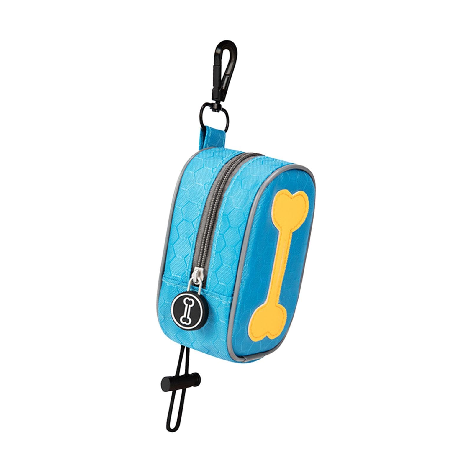 Dog Poop Bag Holder Doggy Dispenser for Travel Camping Walking Light Blue-image-14