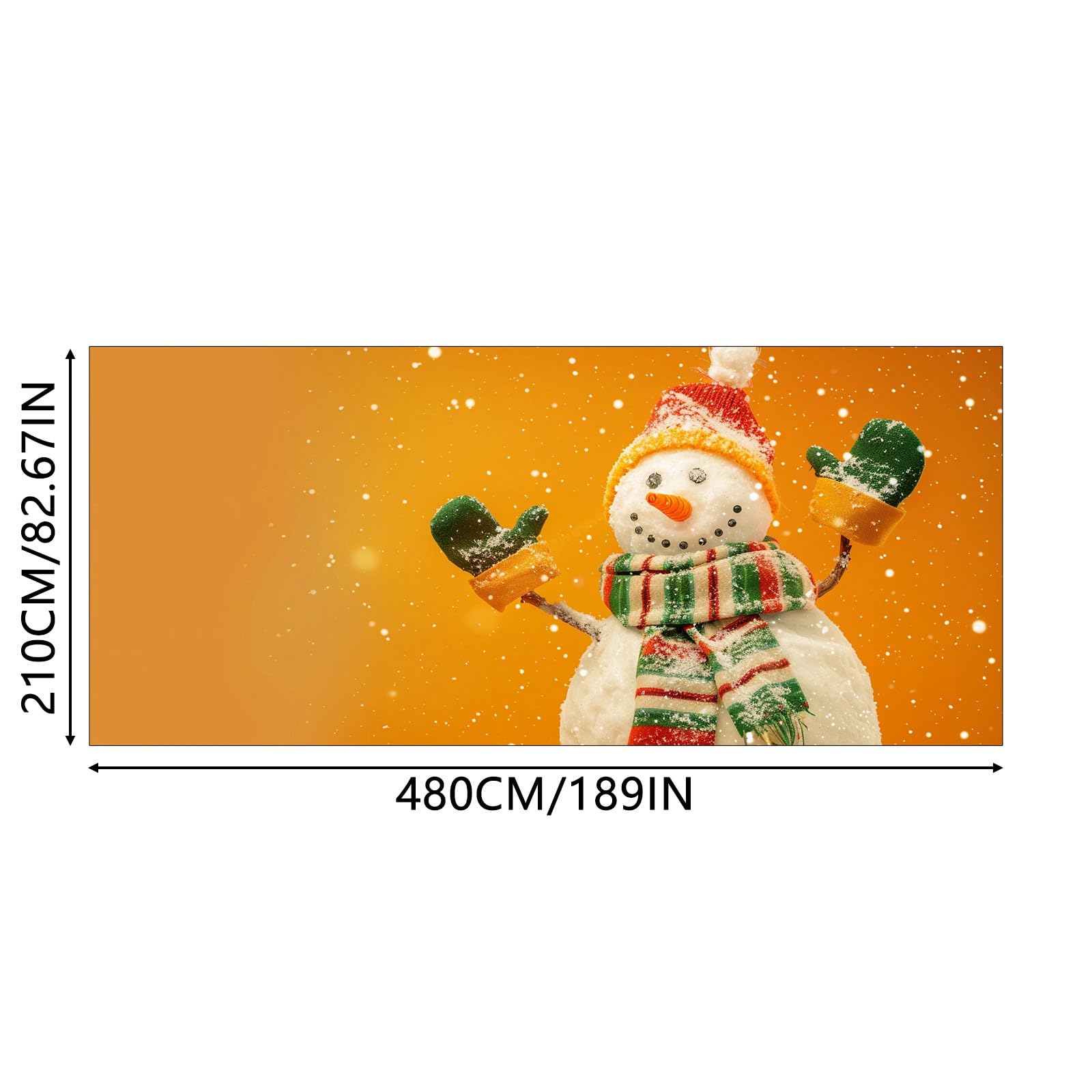 278 - Cartel de felicitaciones con texto en inglés «The Merry Christmas Christmas The Background Party Santa», fotografía de Papá Noel, fondo de puerta de garaje, decoración