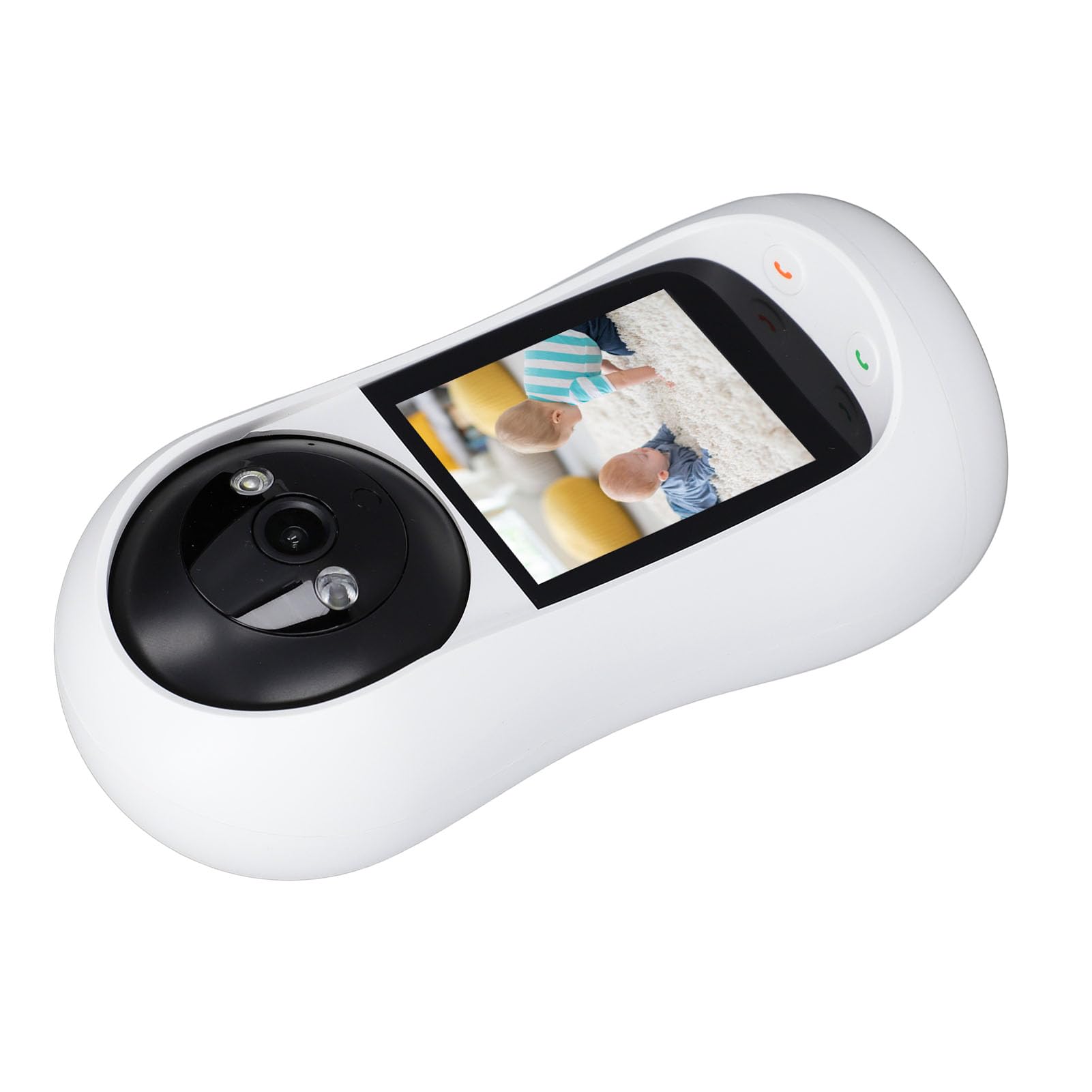 Tosuny Caméra D'appel Vidéo Bidirectionnelle avec écran IPS HD de 2,8 Pouces, Caméra de sécurité Intelligente WiFi 2,4G avec Détection de Mouvement, Vision Nocturne, pour L'intérieur