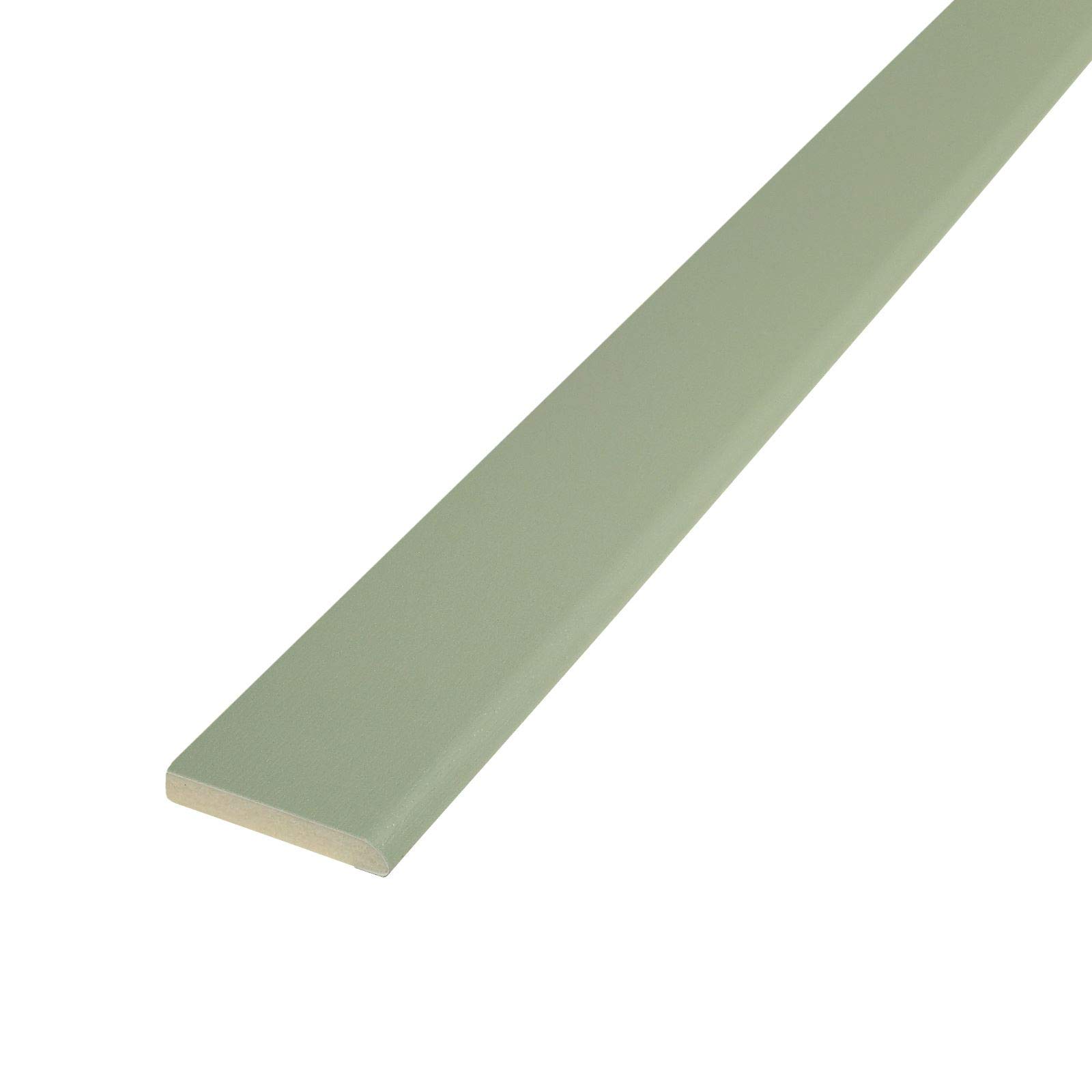Pencil Round uPVC Architrave Trim (5m) - 45mm, Chartwell Green