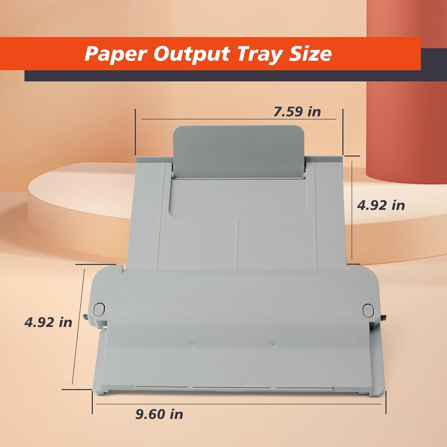 Paper Output Tray Replacement for HP for OfficeJet Pro 9010 9012 9015 9016 9018 9019 9010E 9013E 9015E 9016E 9018E 9125E 9110B 9130B Printers Parts
