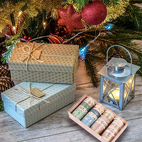 Conjunto de 20 rolos de fita adesiva floral Washi Tape IG Style Decorativo para Artes faça você mesm