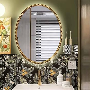 Amazon.co.jp: ZYBOWAYL バロック調アンティークミラー55x70cm