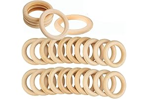 Teething Wooden Rings - A Natural, Eco-Friendly Choice for Baby