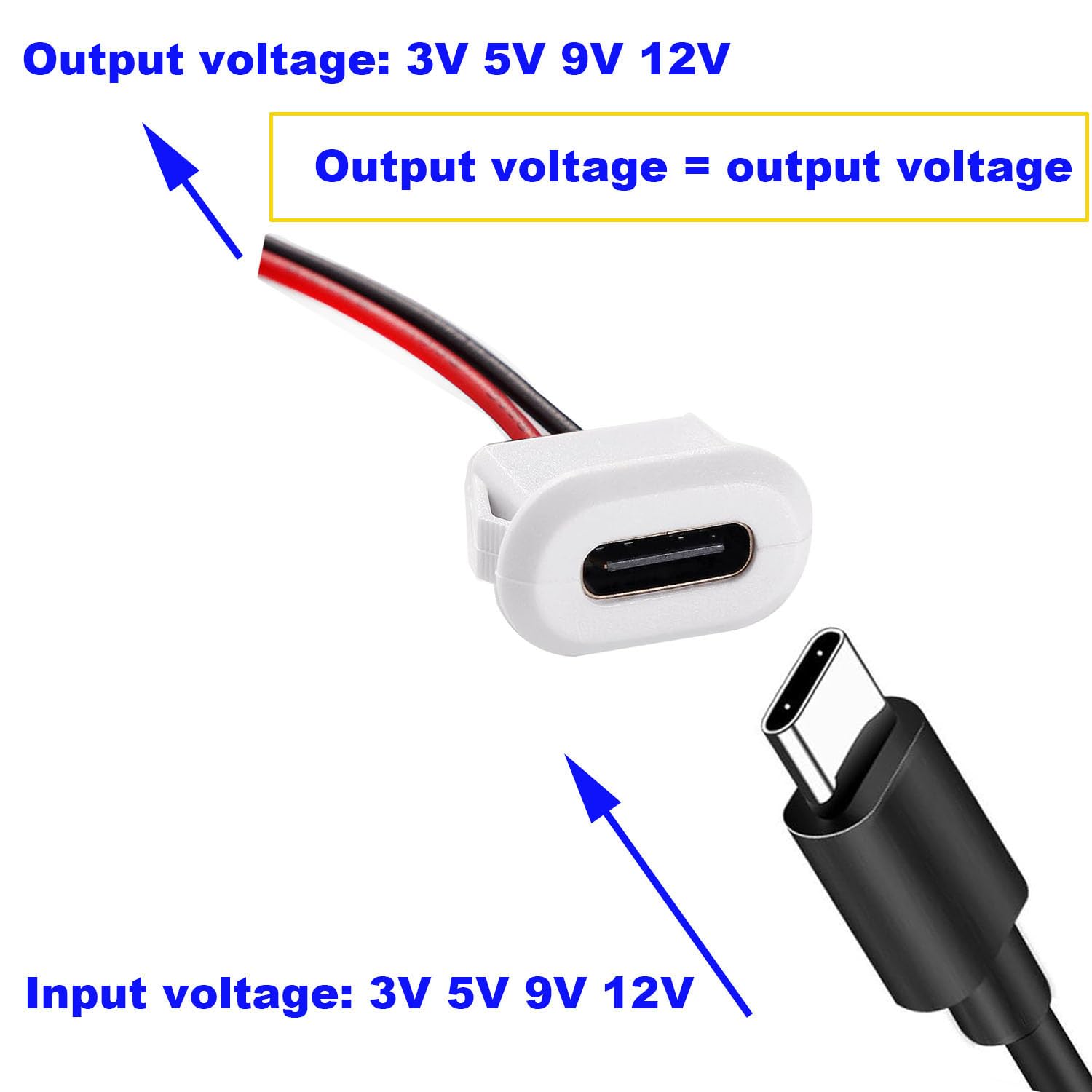 RUNCCI-YUN 12 Pièces Connecteur USB C A Souder Prise Femelle