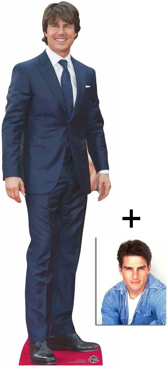 Fan Pack - Tom Cruise Lifesize Cardboard Cutout/Standee/Stand Up - Includes 8x10 Star Photo