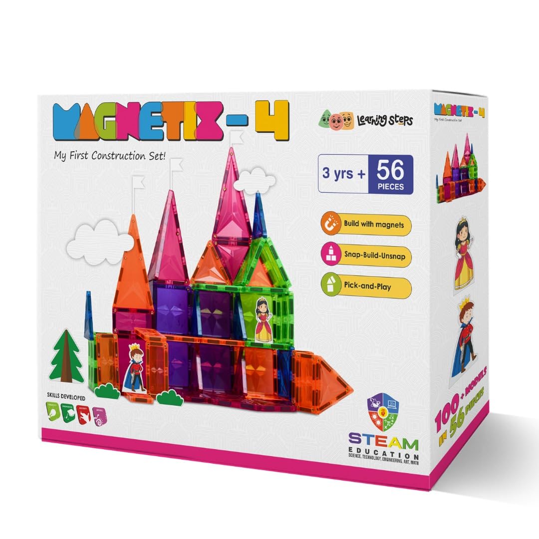 Zephyr Learning Steps Magnetix - 4 My First Construction Set-picture-46