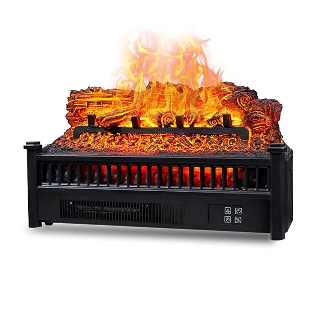 Electronic Fireplace Decorate Electric Fireplace Home Heater Decoration Charcoal Brazier Fireplace Core Mobile 3D Simulation Flame Living Room