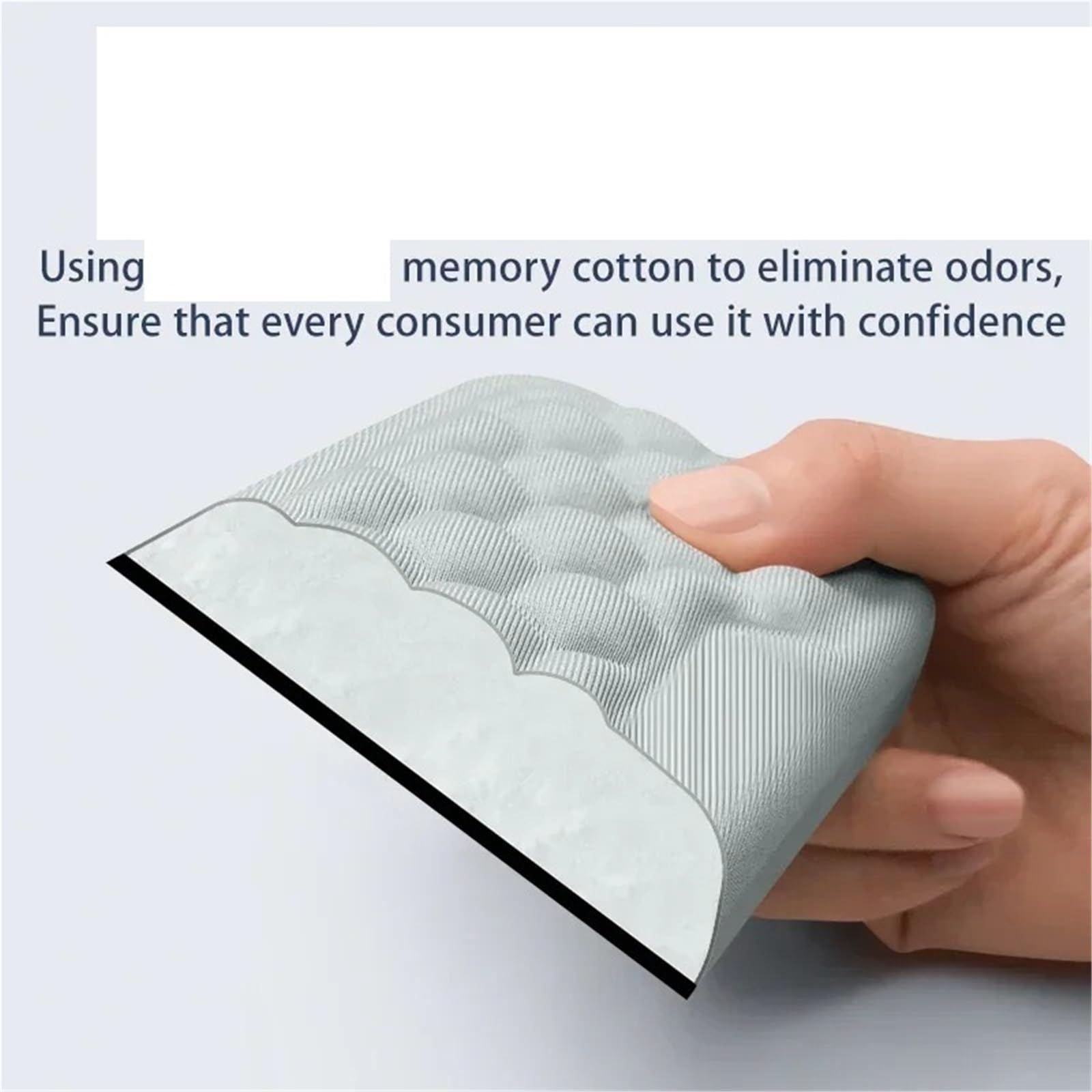 Repose-poignet pour clavier Keyboard Mouse Wrist Rest Ergonomic Office Typing Protect Relax Memory Foam Pad Computer Notebook(Gray medium small)