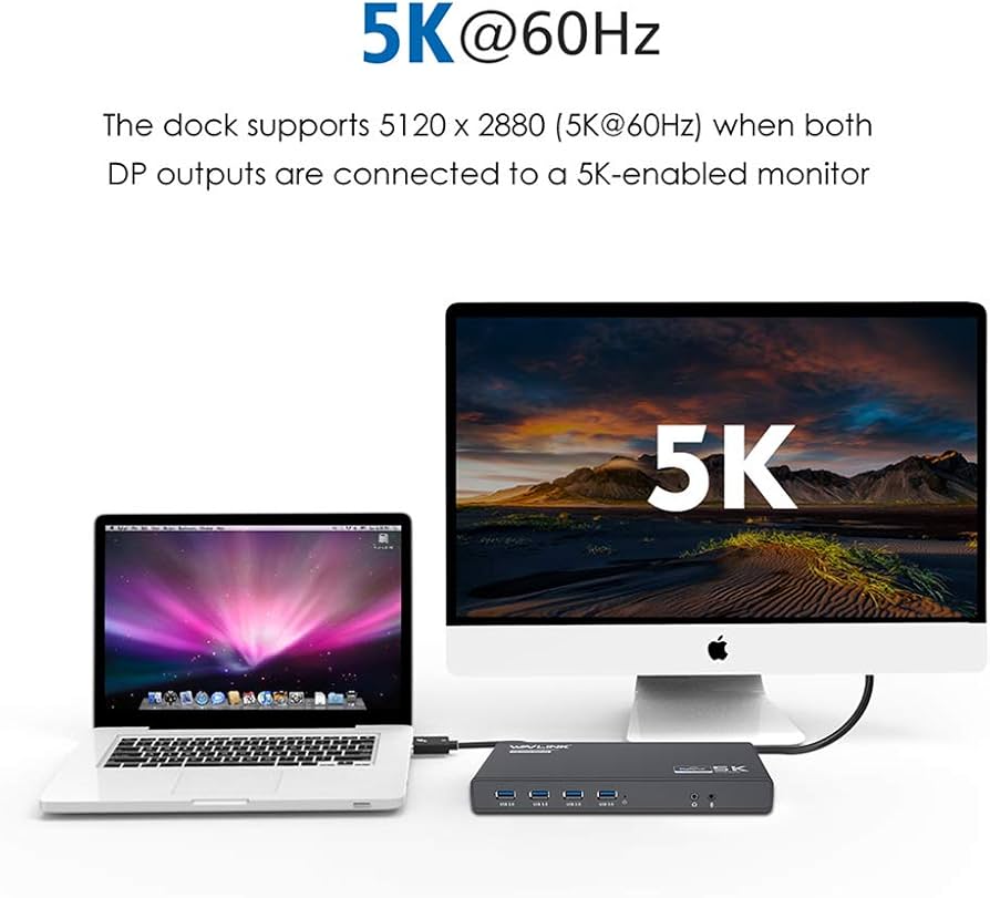 WAVLINK USB-C ドッキングステーション デュアル4K 65W充電対応 Amazon | WAVLINK USB C デュアル4Kドック 65WノートPC充電対応