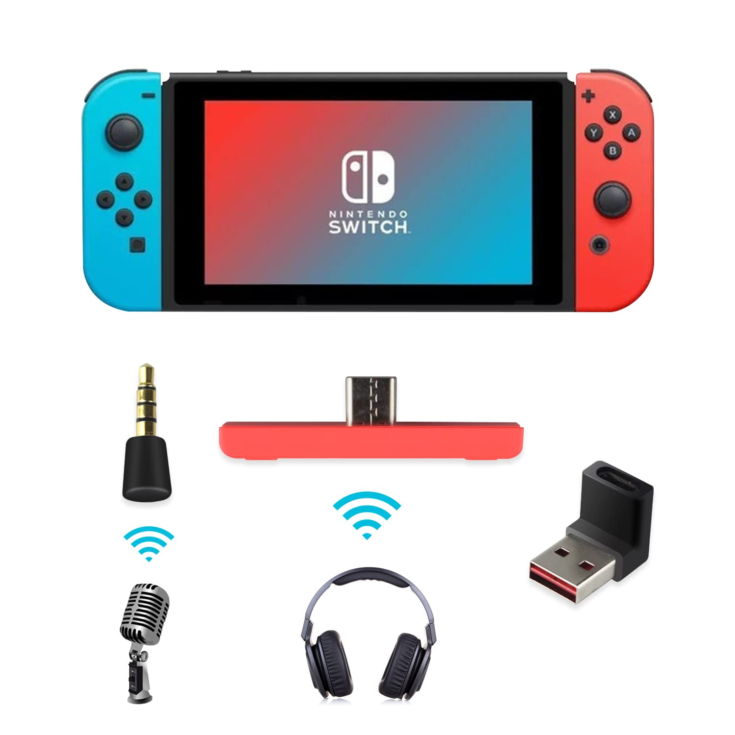 Video Converter Switch Lite Video Out Kvemaut Bluetooth Adapter