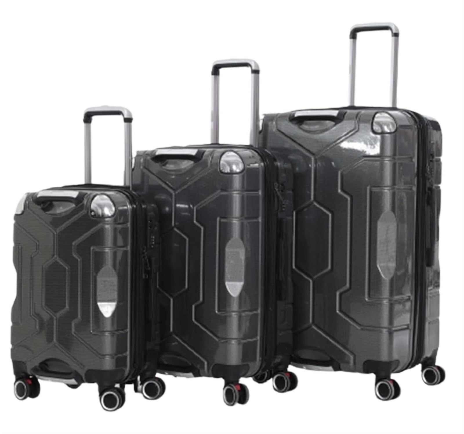 Ensemble de valise de voyage 3 pièces pour les vacances en famille et grands déplacements avec TSA