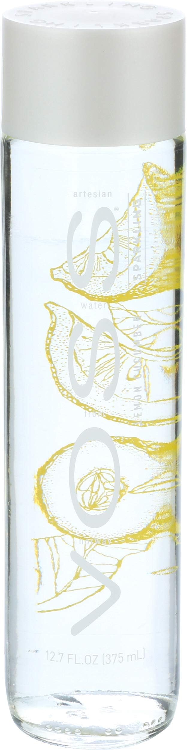 Lemon Cucumber Artesian Sparkling Water, 375 ml