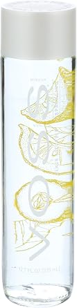 Voss Water Artesian Flavoured Water, Sparkling Lemon Cucumber, 375 ml Glass Bottle