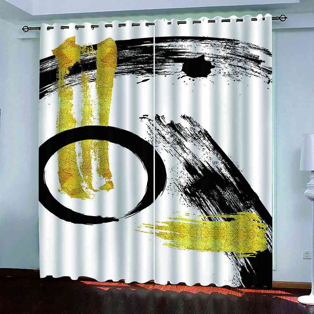 Rideaux occultants enfant 3D graffiti isolant thermique acoustique chambre salon 140x160
