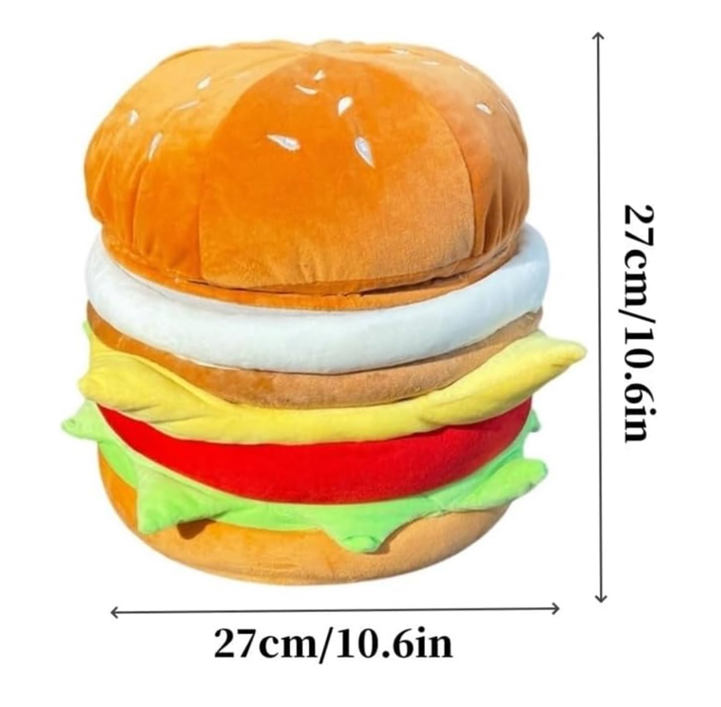 Ottomana Salón Taburete con Forma De Hamburguesa Y Espacio For Guardar Zapatos En La Entrada del Dormitorio Asiento Extra