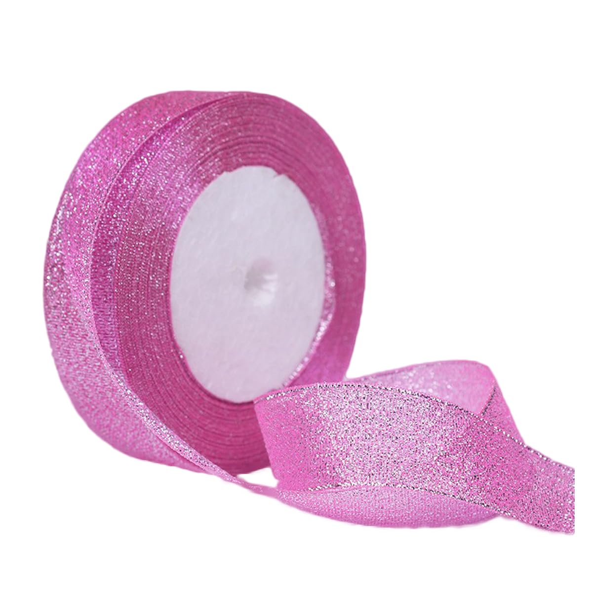 PINｋ RIＢＢON様ありがとうございます Amazon.co.jp: ピンクリボン 1インチ x 25ヤード キラキラ