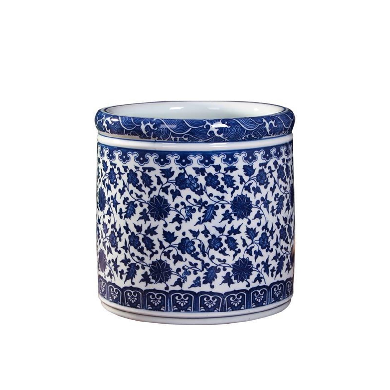 Portalápices De Cerámica De Porcelana Espesa, Pinceles De Papelería De Oficina Grandes, Medianos Y Pequeños(13-12CM)