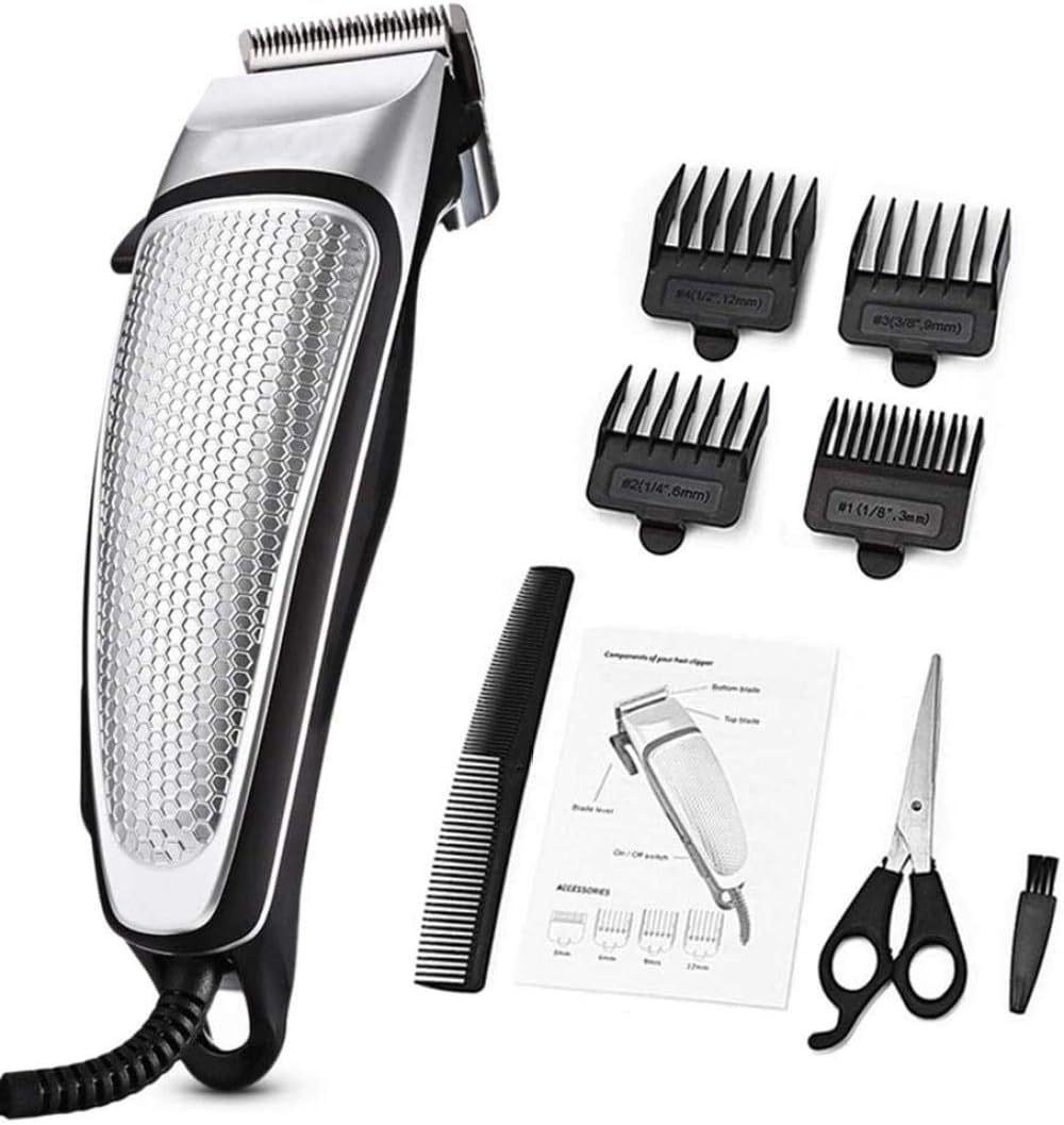 Amazon バリカン ヘアーカッター 家庭用 男性と家のためのプロのバリカン電気ヘアトリマー家庭用低ノイズヘアカットシェービングマシンヘアスタイリングツール Generic バリカン ヘアカッター