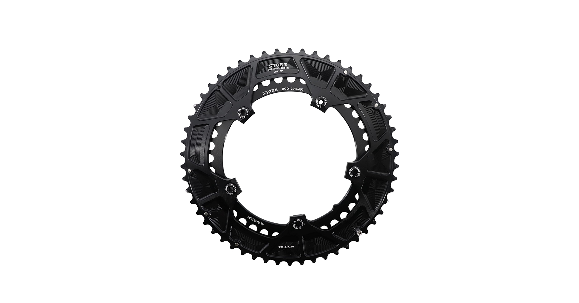 Amazon | DJC Stone 130BCD 丸型ダブルチェーンリング Shimano