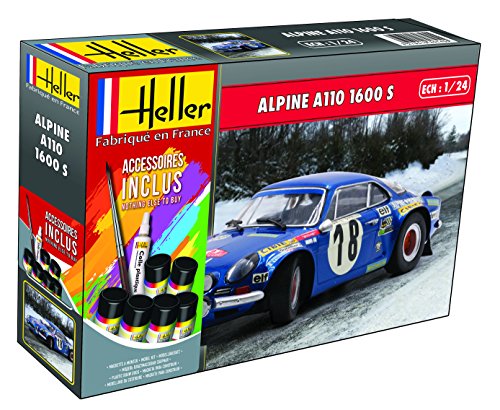 Heller Maquette, 56745, alpine a110,1/24, Gris