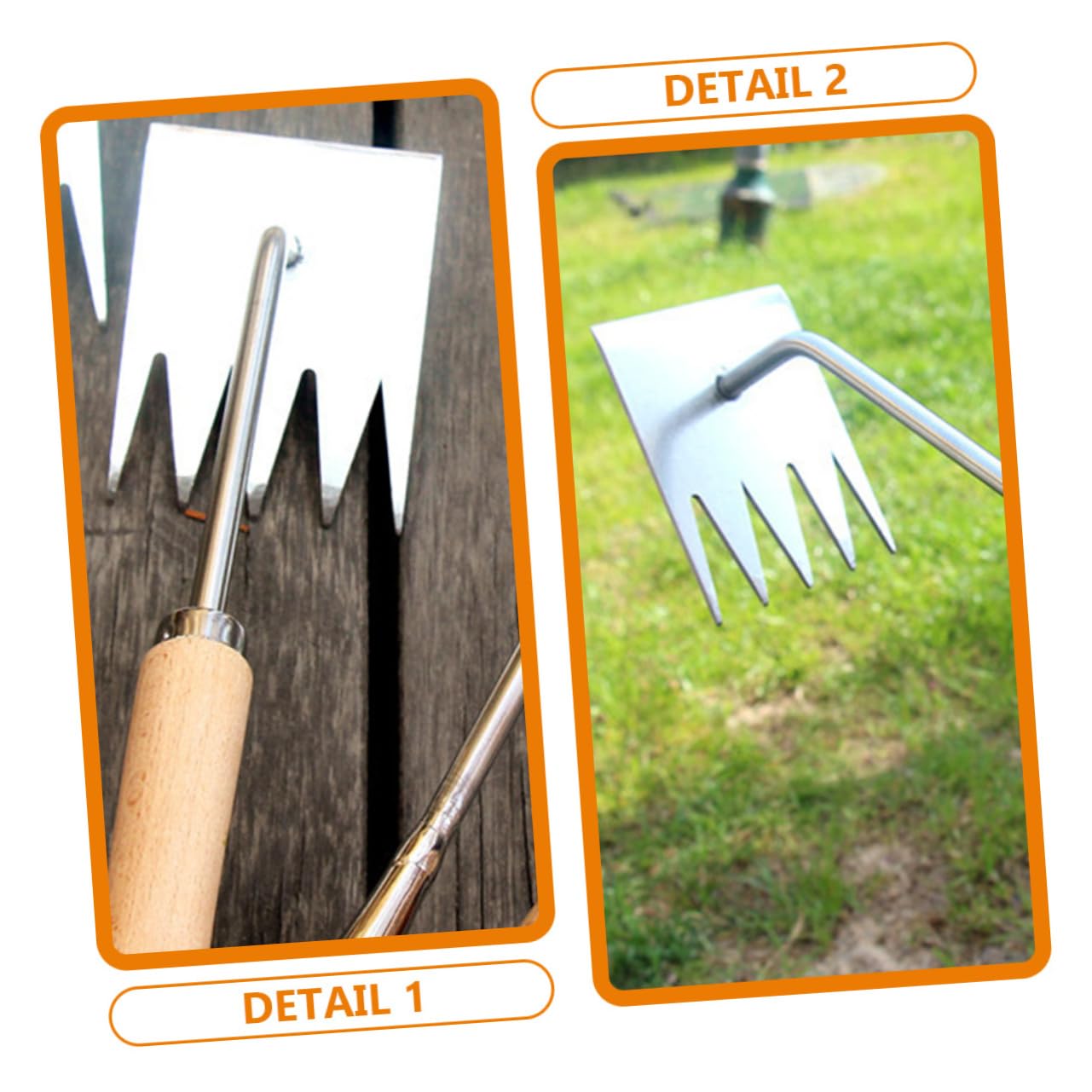 TOYANDONA 4 Stück Handliches Unkrautentfernungswerkzeug mit Ergonomischem Effektiver Jäter für Gartenarbeiten zum Entfernen Moos zwischen Pflastersteinen