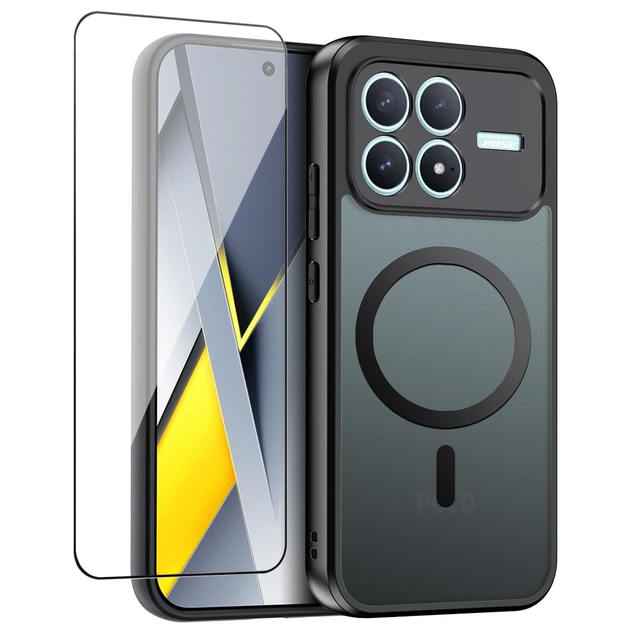 Amazon.com: QUIETIP Magnetic Case for Poco F8 Pro with Screen