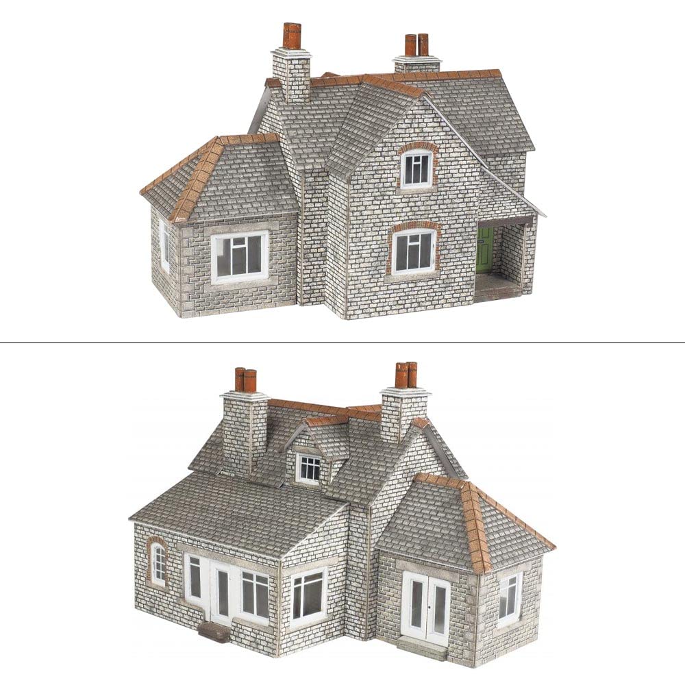 Metcalfe PN157 Grange House Card Kit N Gauge