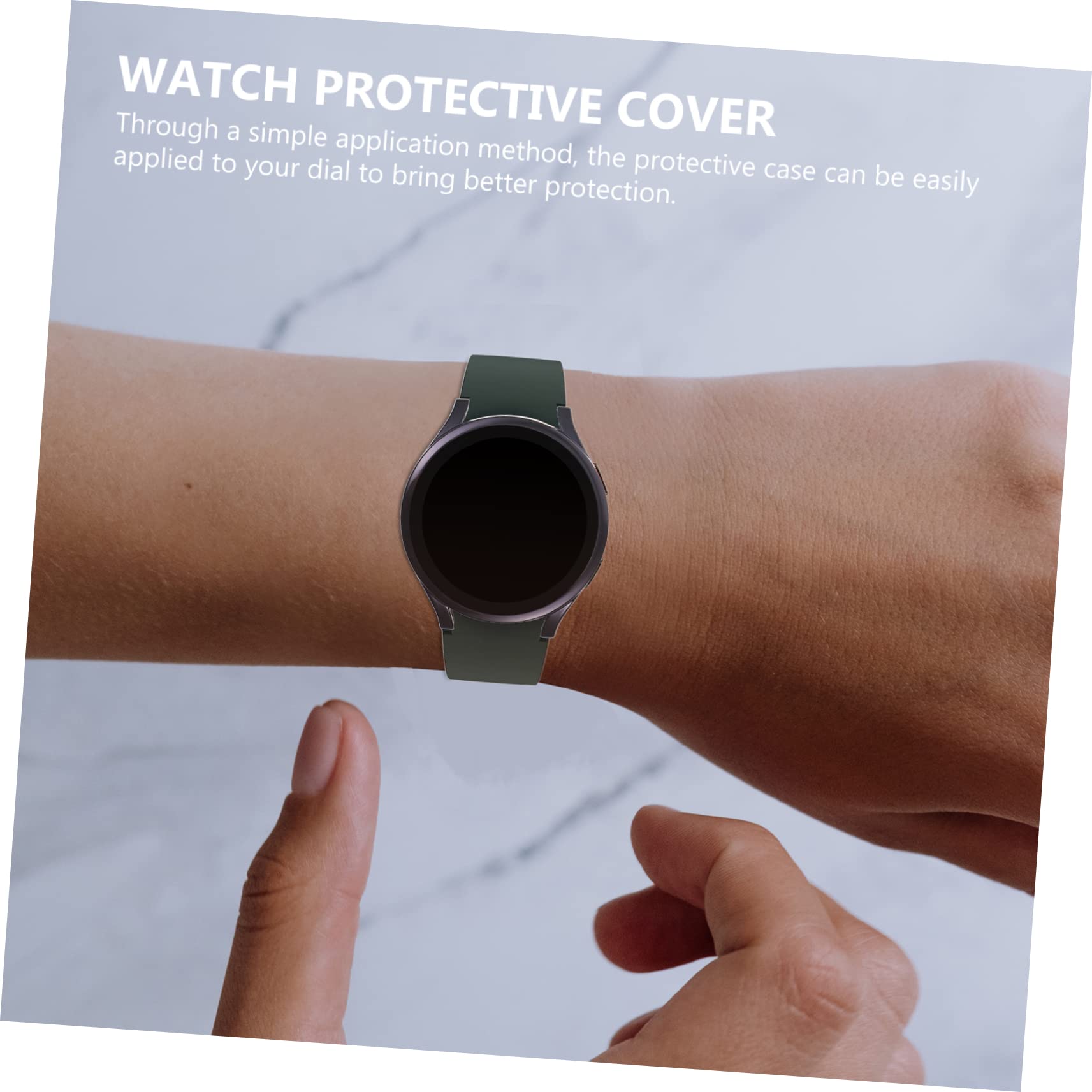 DOITOOL 30stücke Teiliges TPU Uhrengehäuse Für Watch Kratzfester Transparenter Schutz Einfache Installation Kompatibel Mit Modellen Schützt Vor Abnutzung Und Schmutz