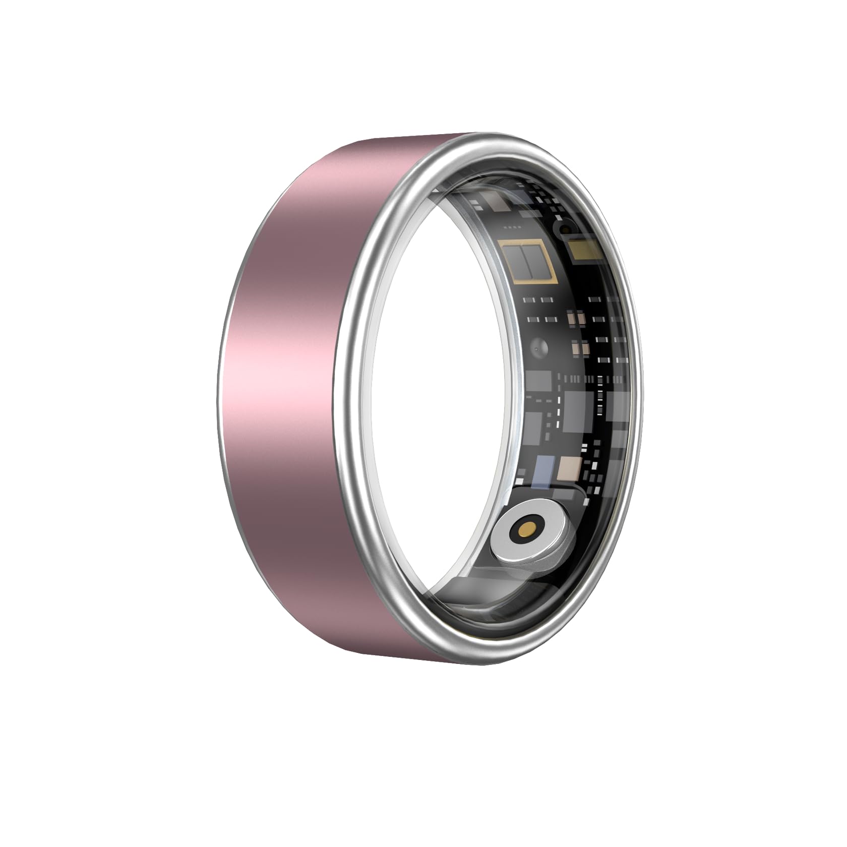 Smart Health Ring for Women Men Fitness Tracker with Heart Rate, Soft Pink 9-image-40