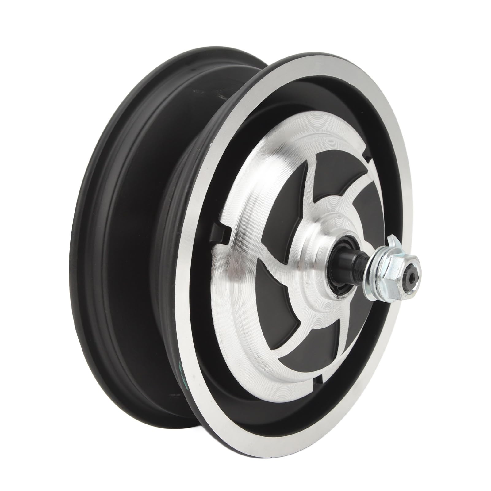 BuyWeek Moteur de Moyeu de Roue de Scooter Électrique pour SmartGyro, 10 Pouces 48V 800W Moteur de Moyeux d'Entraînement de Trottinette Électrique Fonctionnement Silencieux en Alliage d'Aluminium