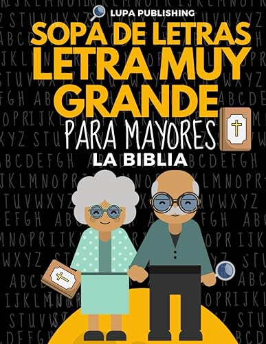 Sopa de Letras Letra Muy Grande para Mayores | La Biblia: Sopa de Letras de la Biblia | Crucigramas para Abuelos en Español | Libro de Pasatiempos ... | Sopas de Letras en Espanol Letra Grande