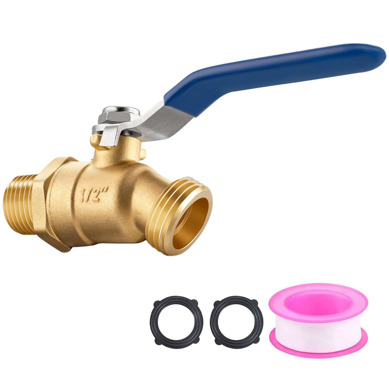 Brass 1/2 Hose Bib by windblowgrass
