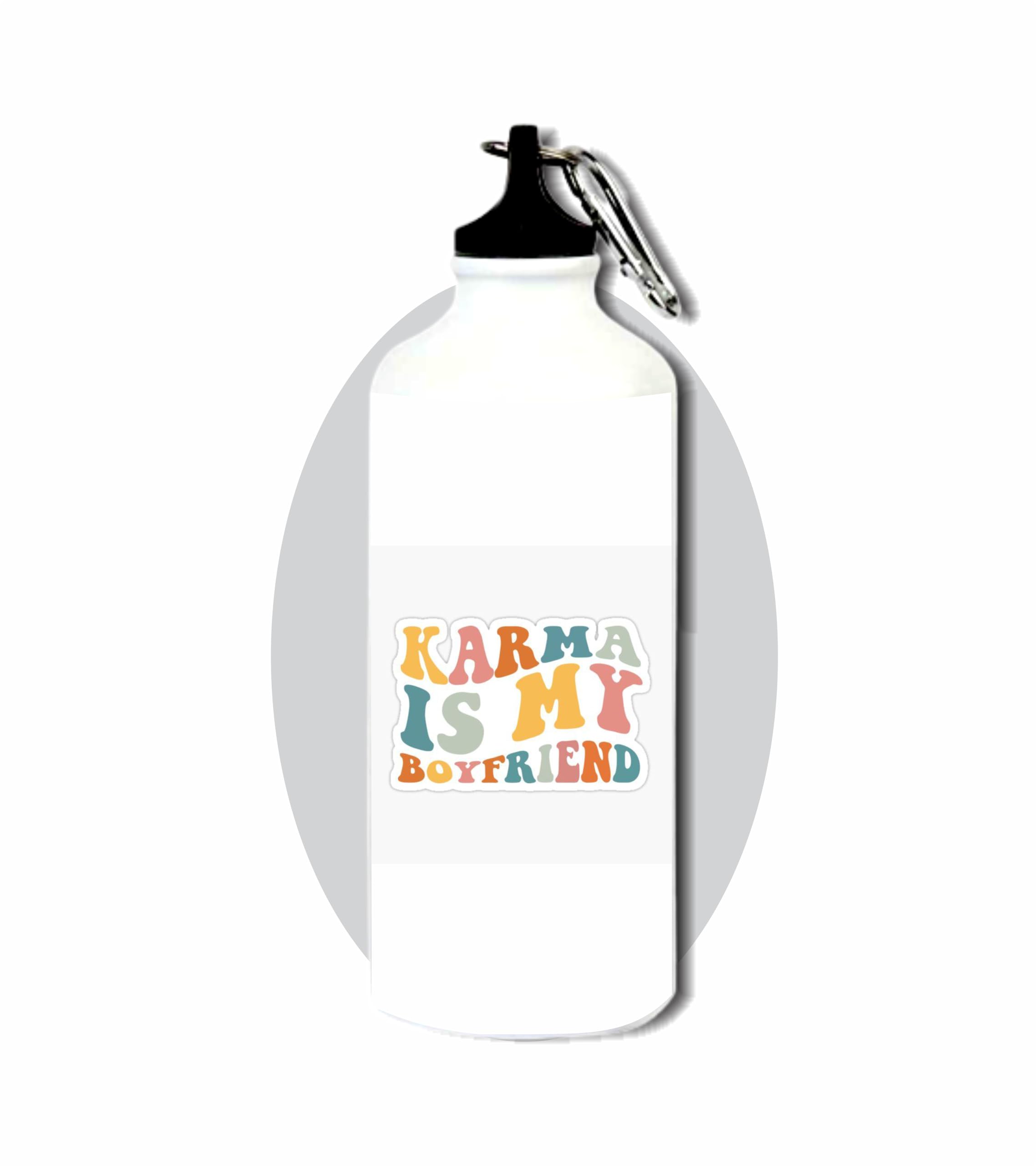 CRAFT MANIACS TAYLOR SWIFT KARMA IS MY BOYFRIEND 600 ML SIPPER BOTTLE | BPA & LEAD FREE FOR SWIFTIES-image-12