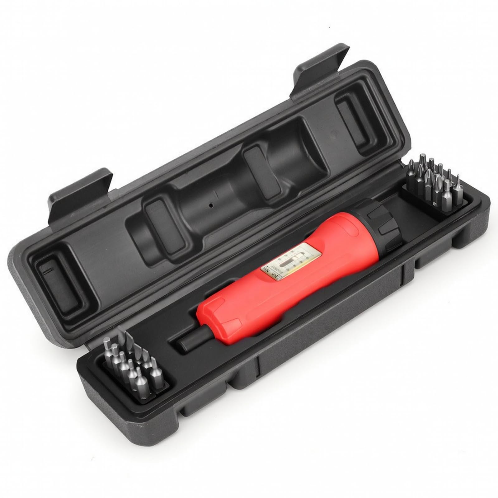 KESOTO Cacciavite Dinamometrico di Coppia, Set Cacciavite Dinamometrico 21 Pezzi Testa S2, Guscio 40CR In Plastica, 739g