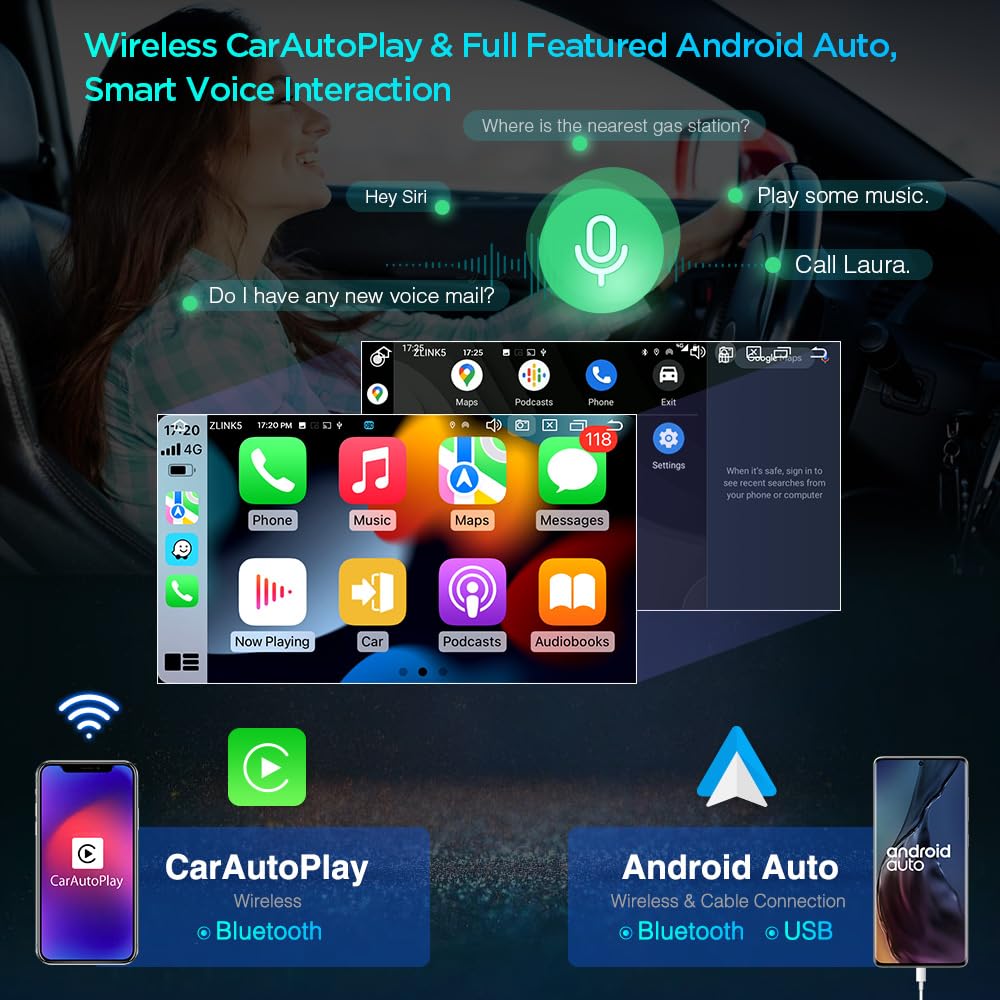 XTRONS Car Stereo for VW Volkswagen EOS Golf, Android 14 Octa Core  6GB+128GB Car