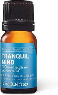 Tranquil Mind Essential Oil Blend, 10ml | Aromatherapy Oil for Calm Focus