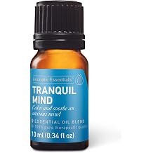 Aromatics International Tranquil Mind Essential Oil Blend, 10ml | Aromatherapy Oil for Calm Focus