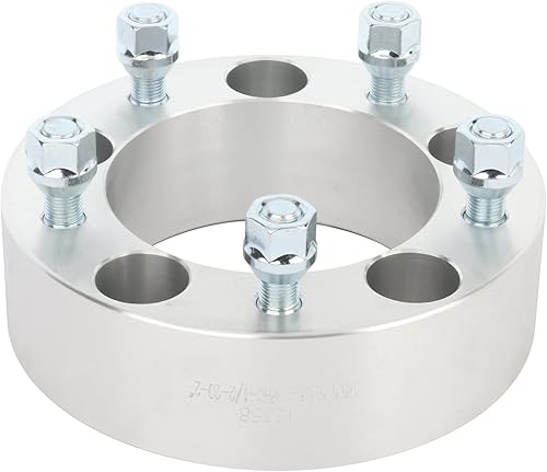 Miniatura 9 de ECCPP 4 separadores de rueda de 2 pulgadas, 1.969in, 5 x 5.5 a 5 x 5.5 pulgadas, 0.197 x 5.500in a 0.197 x 5.500in con pernos de 12 pulgadas de