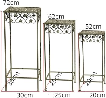 Amazon.co.jp: [GZGZ] 【フラワースタンド 】サイドテーブル 花台