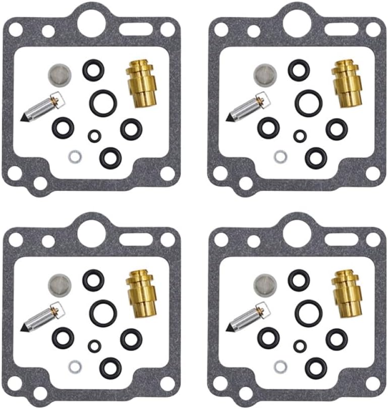 4 Set Motorcycle Carburetor Rebuild Repair Tool Kit Compatible With XJ700X MAXIM XJ750 FJ1100 FJ1200