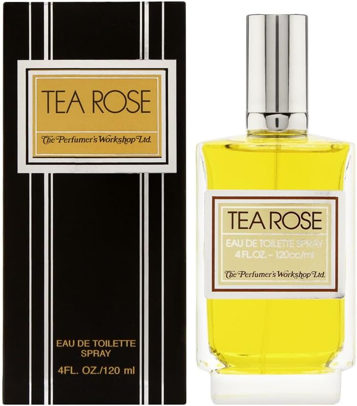 Tea Rose Perfumer's Workshop Eau De Toilette Spray For Unisex, 120ml.