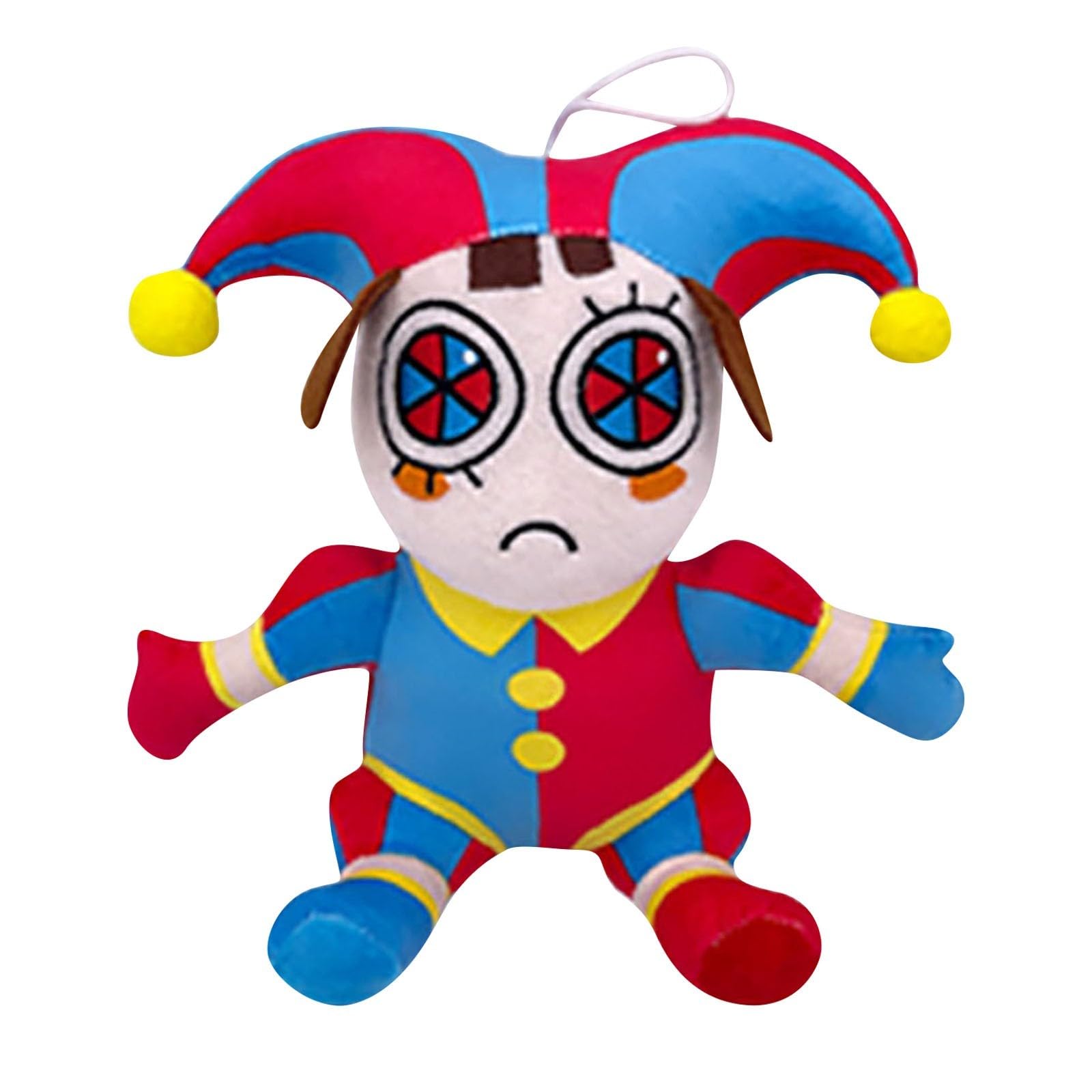 Amazing Circus Plush Toy Circus Pomni Plushies Doll Cartoon Character Doll Soft Plushies Pillow Stuffed Animal Figure for Fans