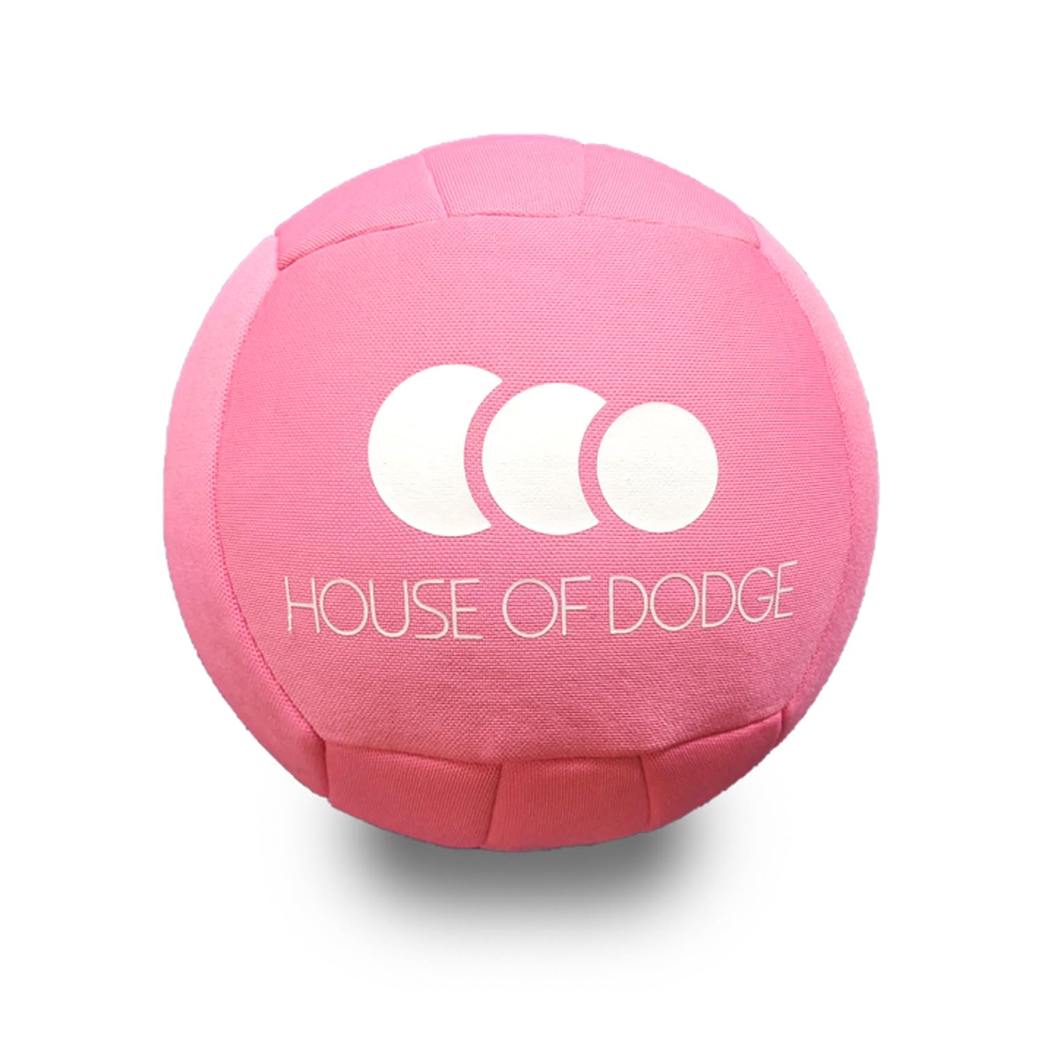 House of Dodge - Cloth Dodgeball - Size 2, Pink - Pack of 5 - Anti Sting Junior Dodgeball for Schools, Tournaments - Soft Polyester Outer, Durable Butyl Bladder - British Standard Sizes